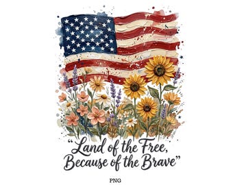 Land of the Free, Land That I Love, Cute 4th of July