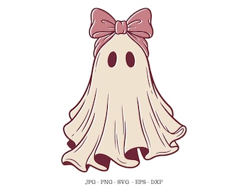 Boo Jee SVG, Halloween-Geist SVG, Niedlicher Geist
