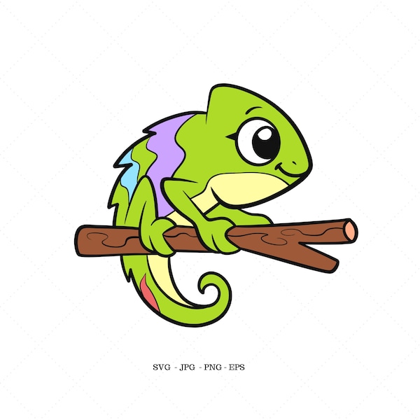 Descarga digital, Animales lindos, Animal Svg, Reptil, Lagarto, Regalo de lagarto, Regalo amante de los reptiles, Amante del lagarto, Uso comercial