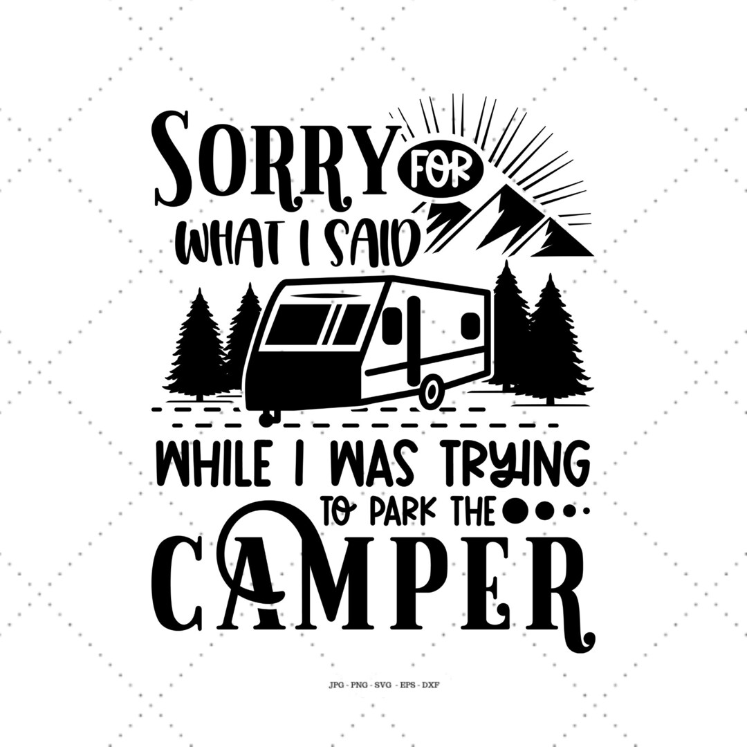 Funny Camping Gift RV Decor RV Gifts Downloadable File Etsy