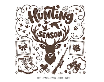 Deer Hunting Svg, Hunting Season Svg, Mama Hunter