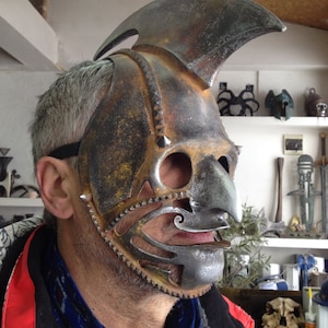 Steampunk Mask, Burning Men Festival Costume Mask Steampunk Helmet Steampunk Costume Masquerade Mask Halloween Mask Rusty Face Mask Carnival