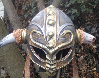 Fiberglass Viking Helmet: For Honor Cosplay, Larp Armor