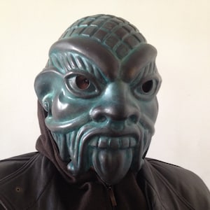 Demon Mask, Ancient Mask, Masquerade Mask, Halloween Mask, Goblin Mask, Face Devil, God Bess, Party Mask, Black Night Halloween Costume Mask