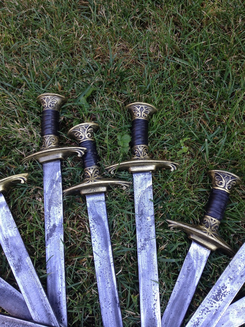 Medieval Sword LARP Sword Props Cosplay Medieval Weapon Etsy