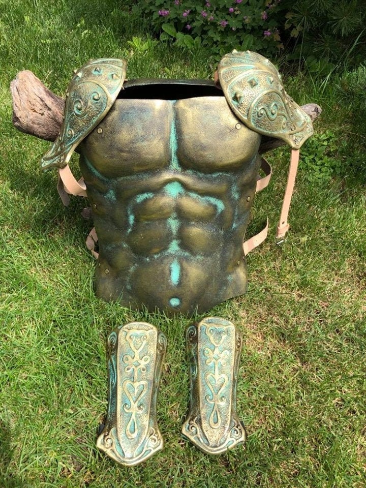 Larp Armor Ancient Armor Ancient Greece Antique Armor Larp Etsy Canada