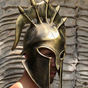 Cosplay Helmet, Cosplay Armor, Costume, Comic Books, Cosplay, Larp, Bronze Helmet,Cosplay Costume, Mask, Gift Men, Props Helmet, Mskc Helmet