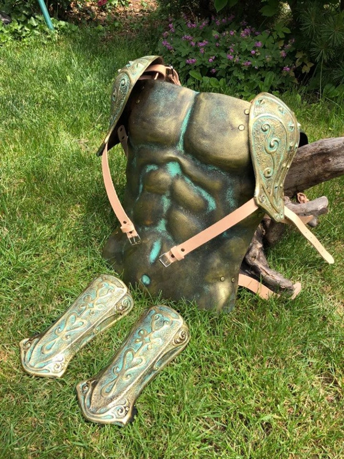 Larp Armor Ancient Armor Ancient Greece Antique Armor Larp Etsy