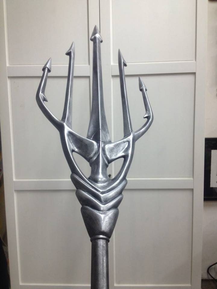 Funidelia Tridente De Aquaman De 150 Cm – Accesorio Oficial DC Comics Para Disfraz De Superhéroe (Adultos Y Niños)