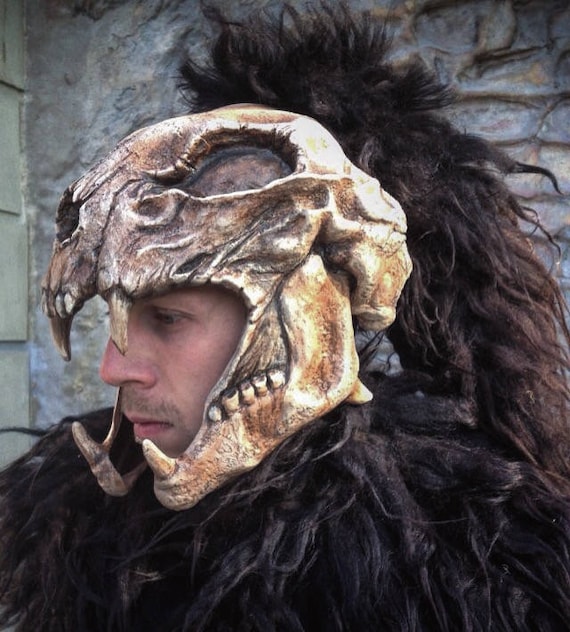 Kurgan Helmet Helmet Skull Helmet Larp Cosplay - Etsy