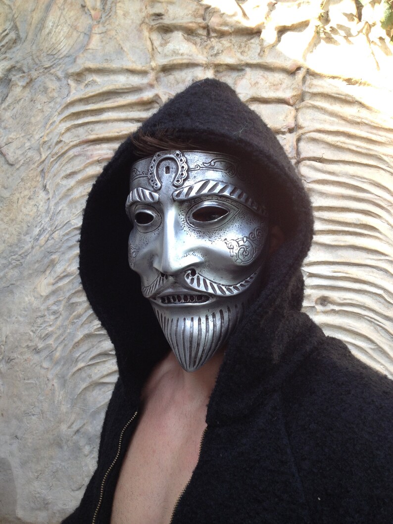 Battle Mask Medieval Armor Baron Mask Accessories Mask of Etsy