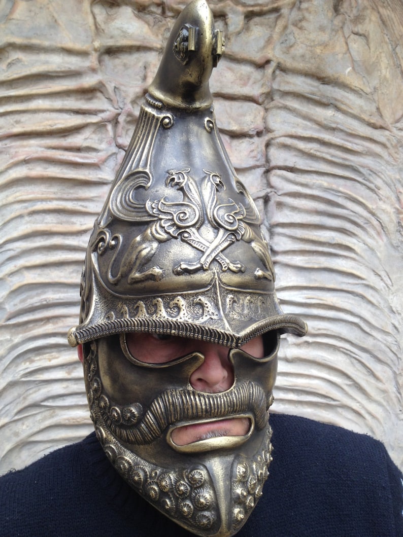Ansient Helmet Thracian Helmet Ancient Armor Larp Helmet Etsy UK