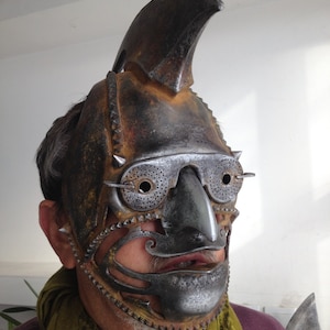 Steampunk Mask, Burning Men Festival, Costume Mask Steampunk Costume Halloween Mask Masquerade Mask Protector Techno Mask Steampunk Clothing