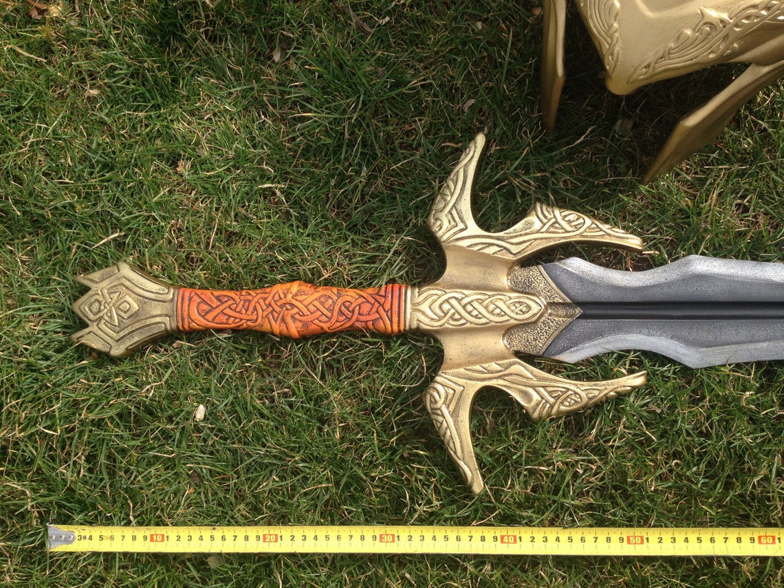 Heimdall Sword Cosplay Sword Larp Weapon Hero Sword Props Etsy