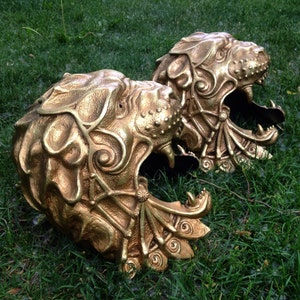 Set Masks, For Men, Masks, Gold Mask, Carnival Mask, Animal Mask, Halloween Mask, Animal Masquerade Mask, Masquerade Mask, Gold Mask for men
