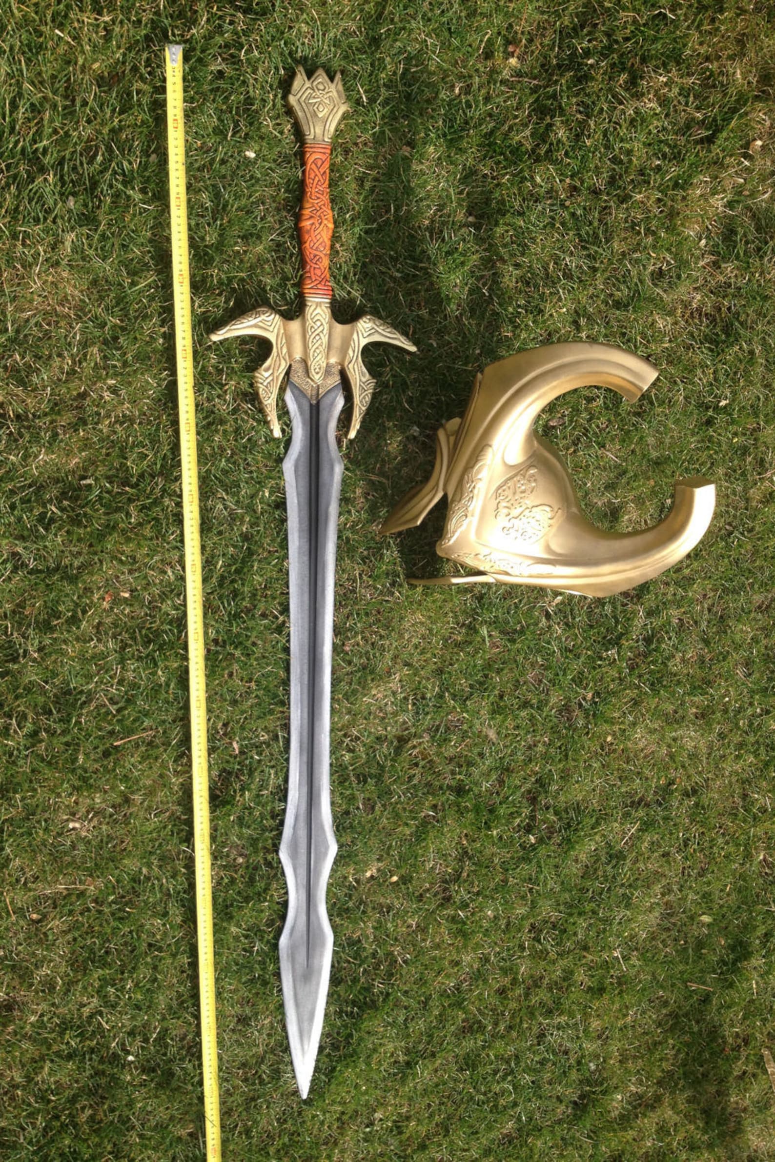Heimdall Sword Cosplay Sword Larp Weapon Hero Sword Props Etsy