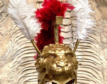 alexander the great motorcycle helmet Alexander the Great Helmet, Greek Armor, Cosplay LARP Helmet