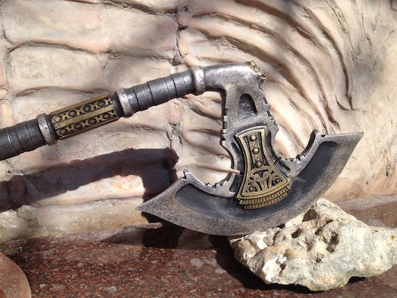 Viking Axe Iron War Axe Medieval Arms Viking Arms Cpsplay - Etsy Sweden