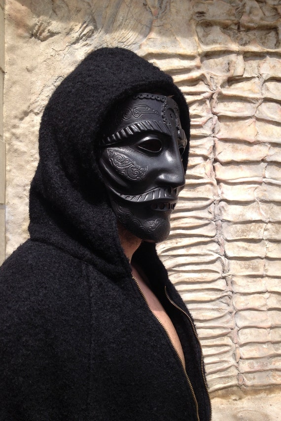 Buy Mask for Men, Black Mask, Gothic Mask, Men's Masks, Halloween  Accessory, Black Night, Masquerade Mask, Steampunk Mask, Mask Cosplay, LARP  Online in India 