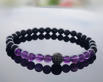 Black Amethyst bracelet