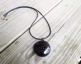 Copper Shungite Pendant