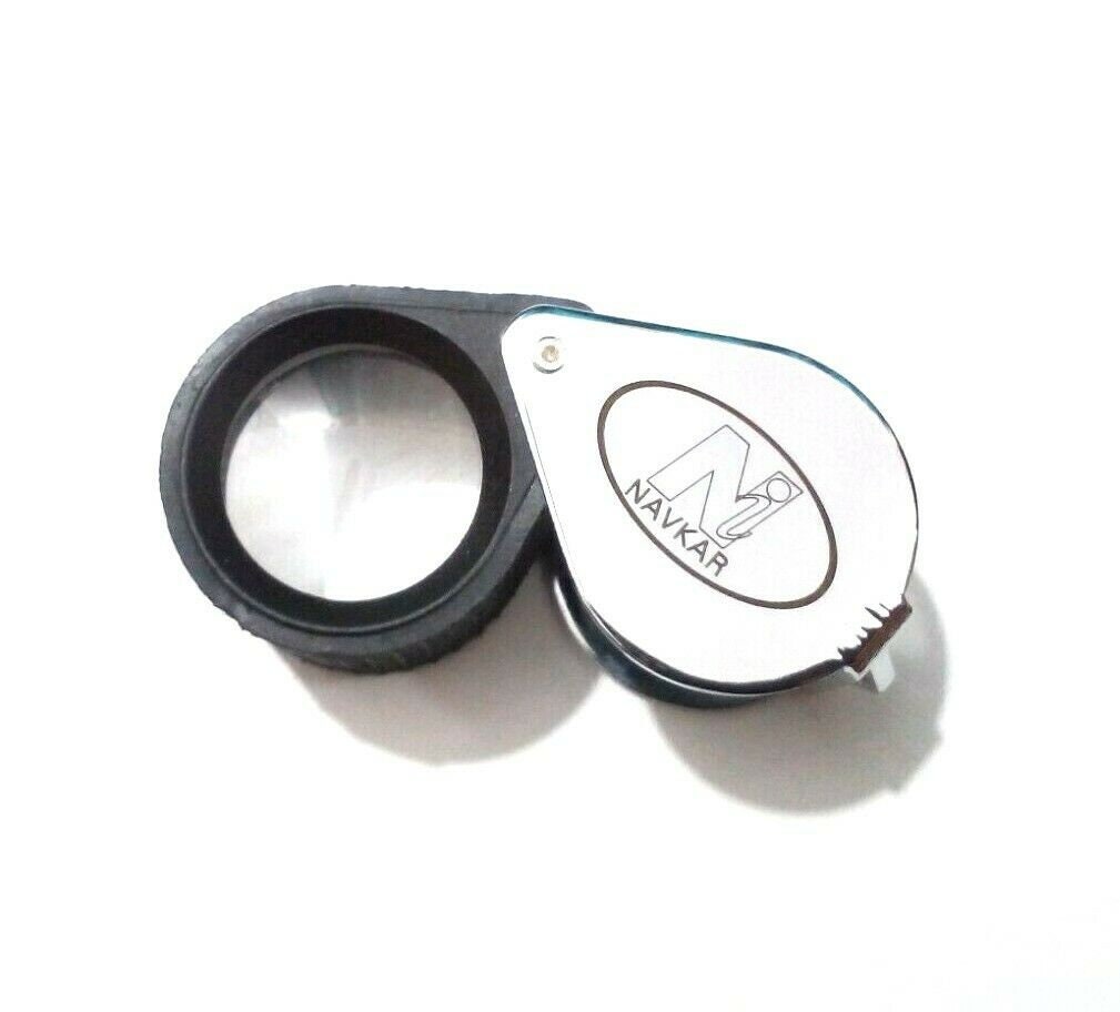 Aiernuo Loupes 10x Glass Jeweler Loupe Loop Eye Magnifier