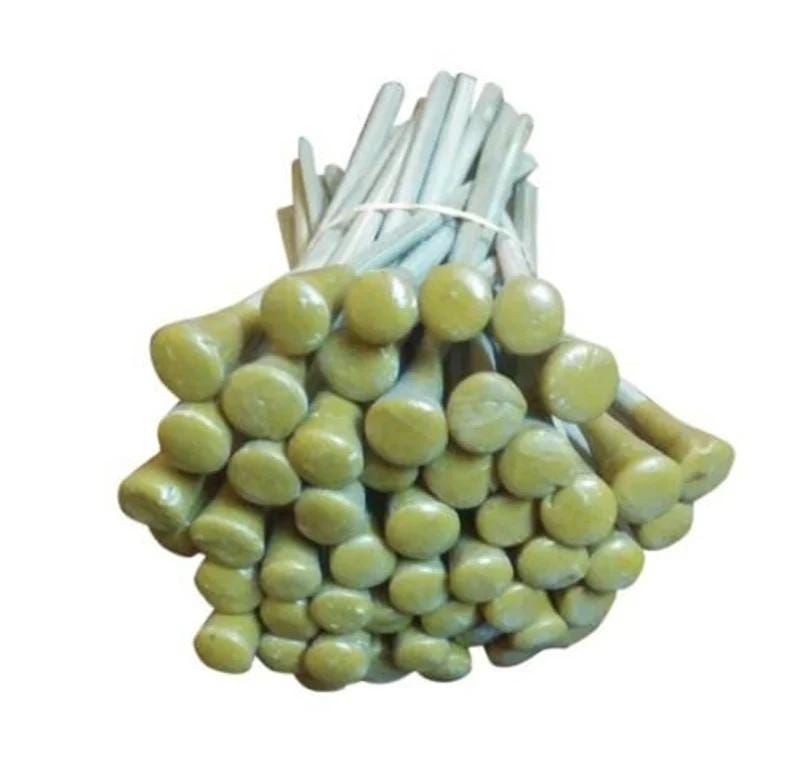 25 Piece Wooden Dop Sticks: Gemstone Cutting & Polishing (150mm)