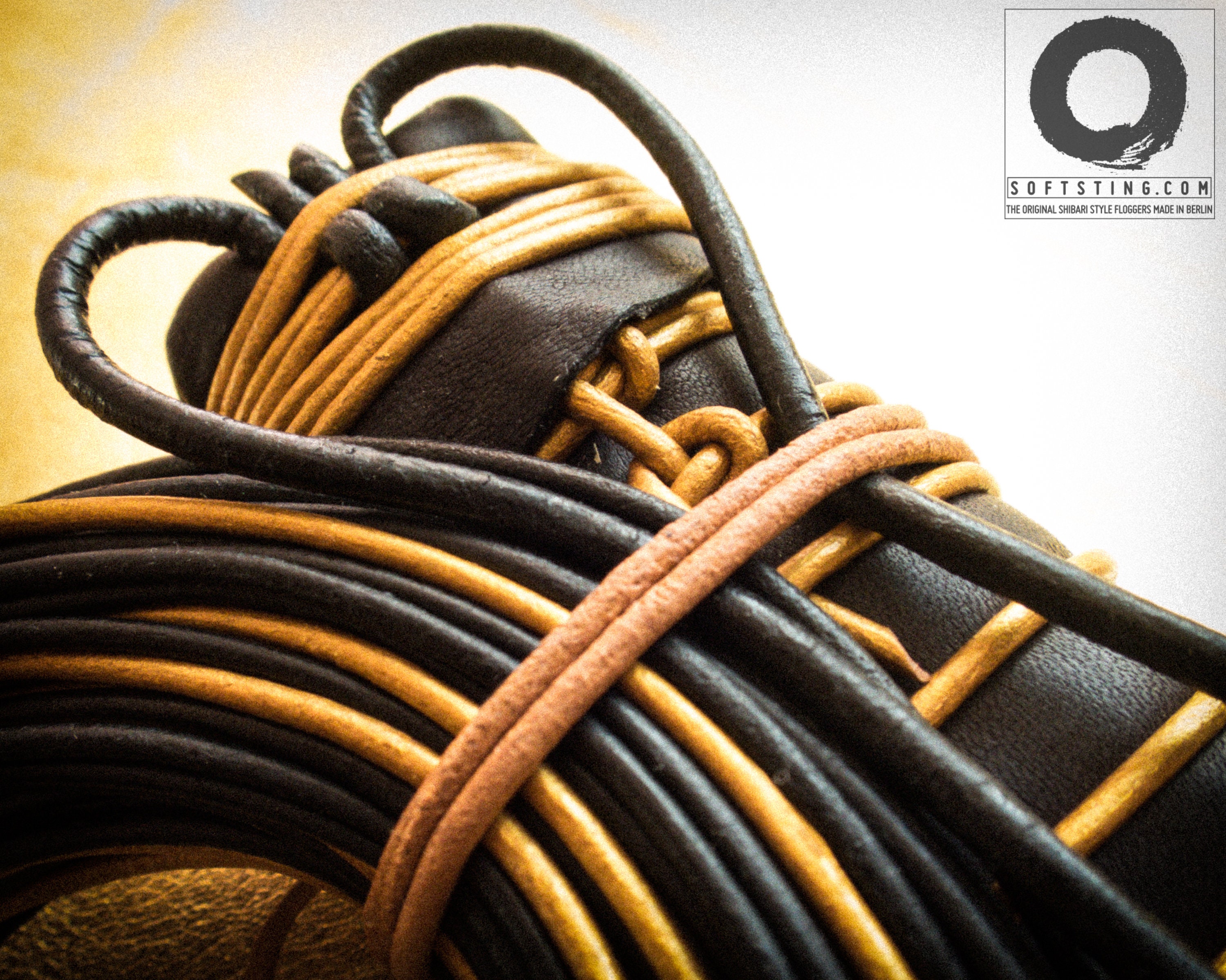 BDSM leather flogger whip handcrafted shibari style no glue. | Etsy