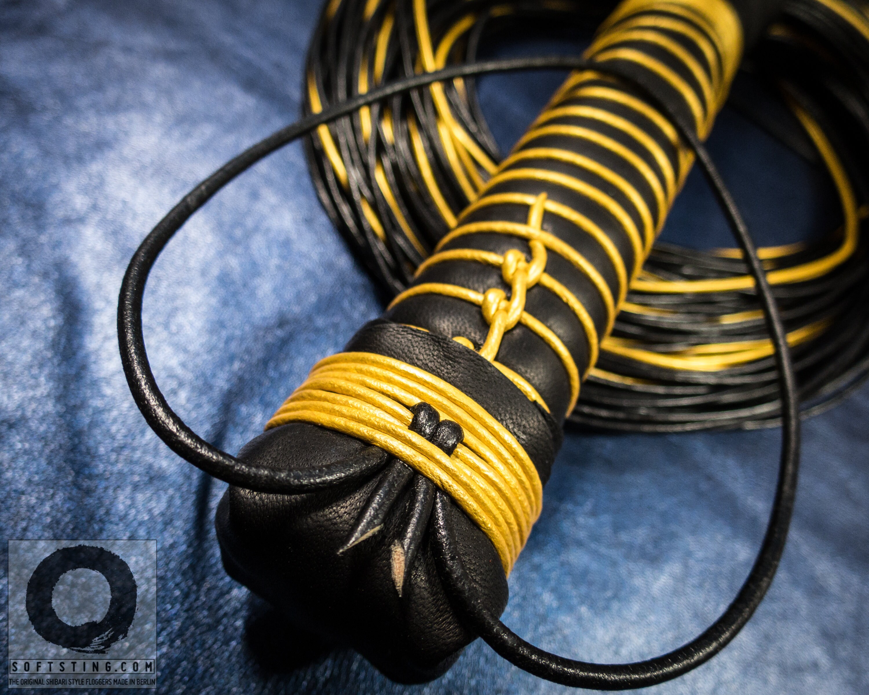 BDSM leather flogger whip handcrafted shibari style no glue. | Etsy