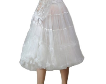 Swing Petticoat 27" or 22" inches , Luxurious Softest Skirt ,  50s and 60s Petticoat , Inner Skirt Petticoat , Swish Retro Style Petticoat