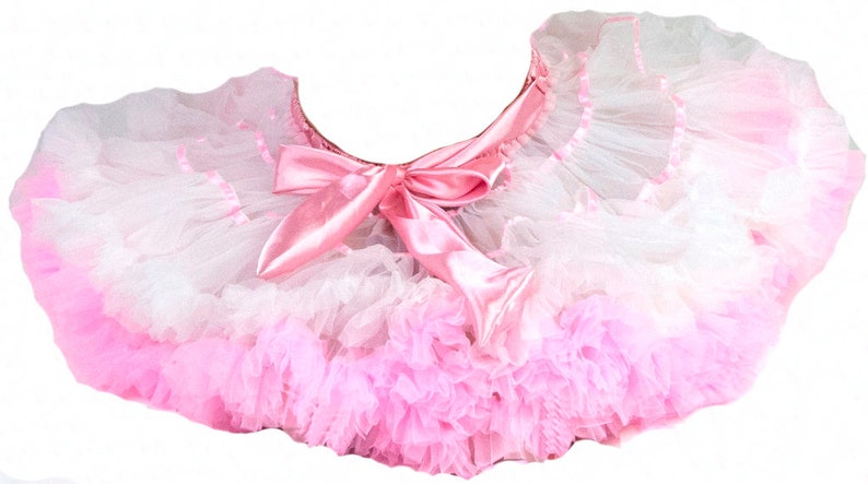 Girls Petticoat , Toddlers Costume skirt , Children's frothy Tutu skirt , Princess Skirt , Girls Costume , Kids Petticoat , Candy bows skirt image 5