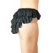 Frilly back sheer ruffled panties, playful back layered panties, frilly knickers, cute rhumba super soft heart mesh brief panties