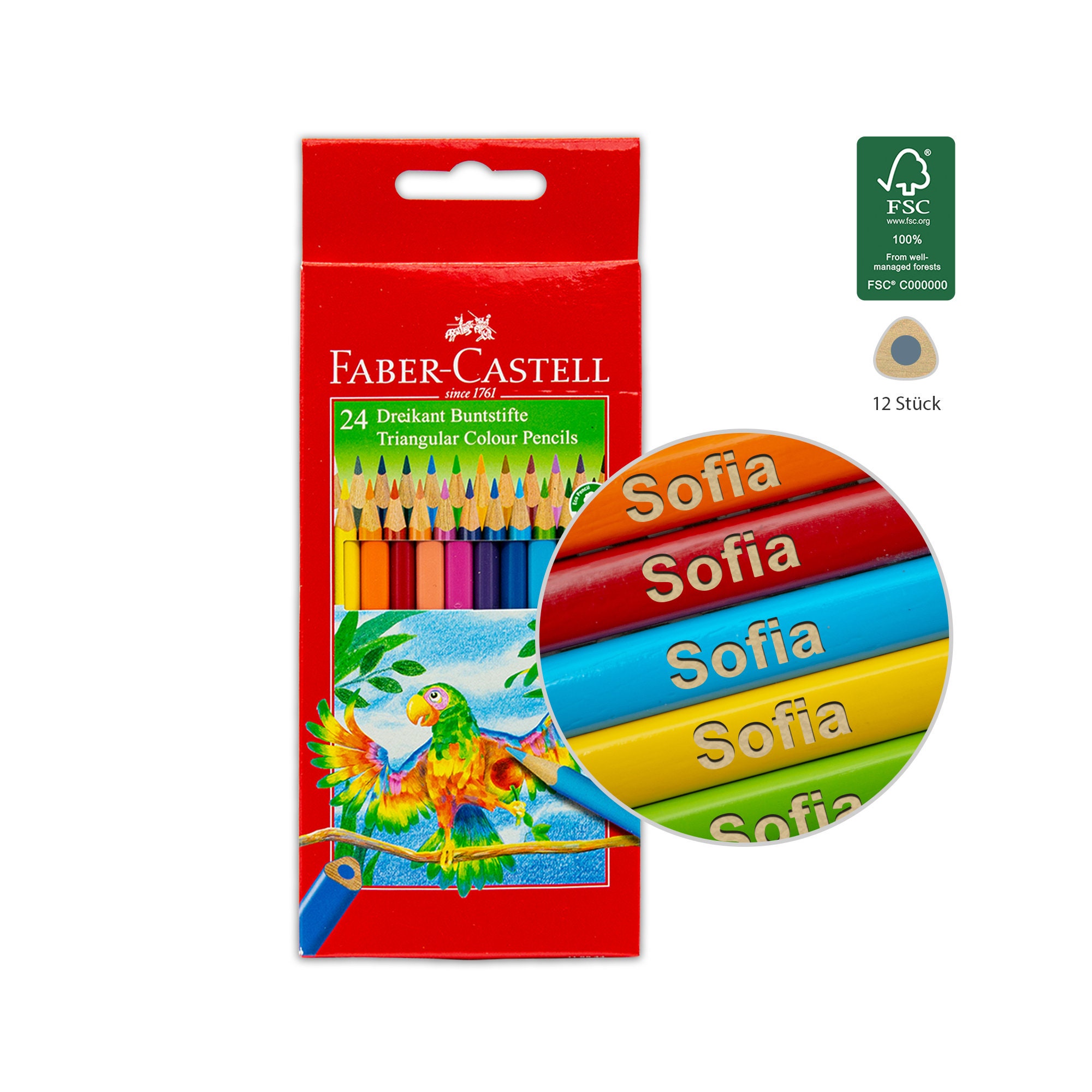 Lápices de Colores Profesionales Faber-Castell Polychromos, Maleta