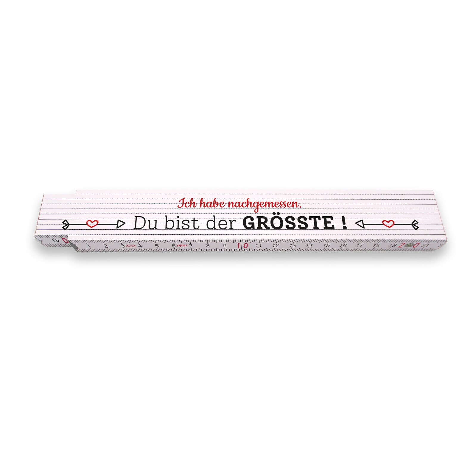 Zollstock mit Spruch und Motiv bester Papa / Opa / beste Etsy