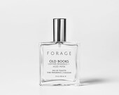 OLD BOOKS Fragrance Spray Eau de Toilette Cologne natural perfume bookish botanical perfume Book Smell Antique Book Smell