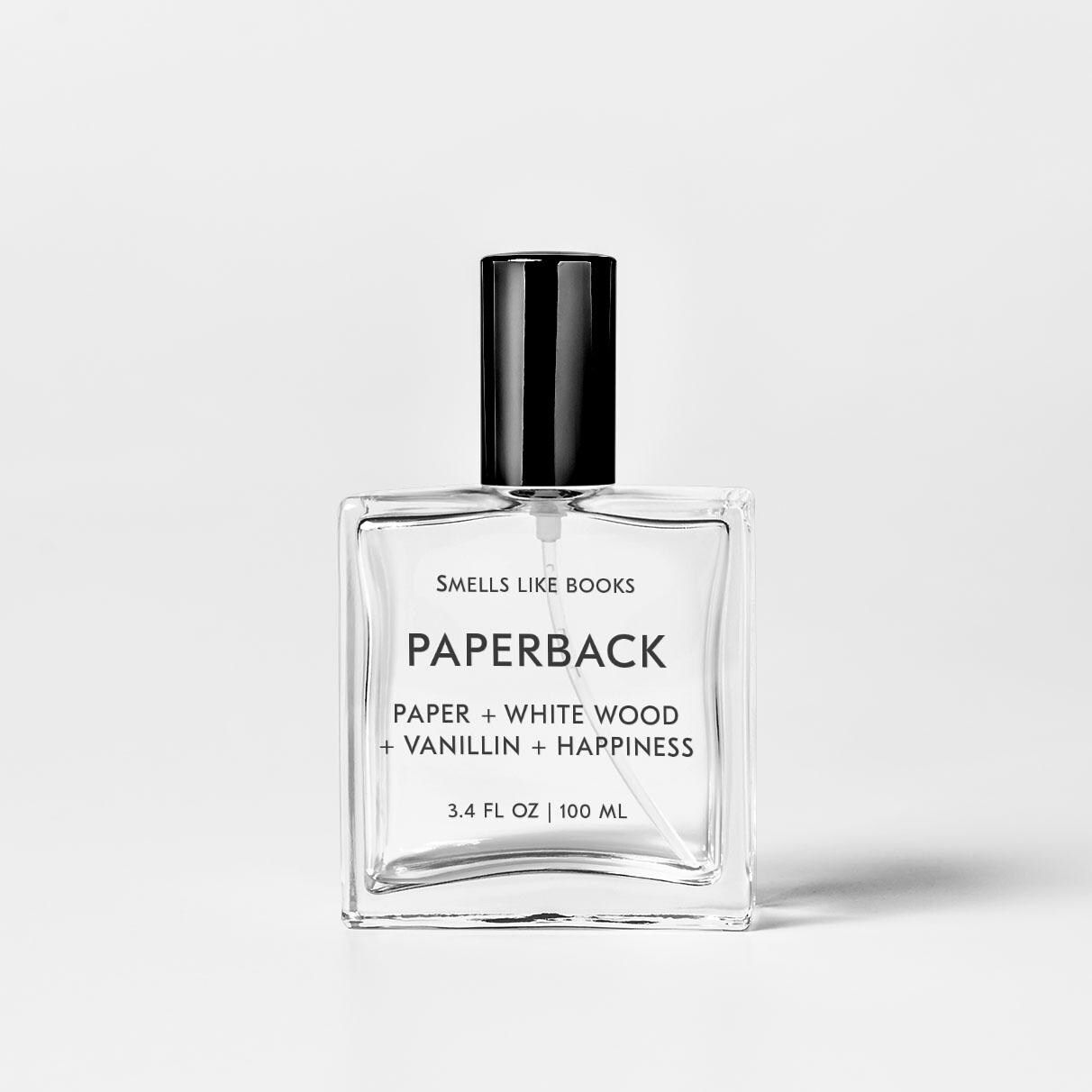 PAPERBACK Perfume - Bookish & Academia Inspired Fragrance - Book Perfume - Literary Eau de Toilette for Readers