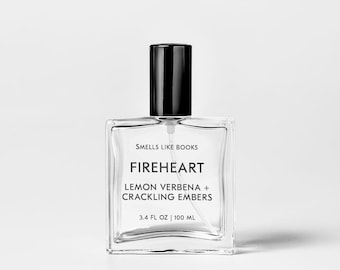 FIREHEART Fine Fragrance Spray | Literary Inspired Perfume/Cologne for Book Lovers
