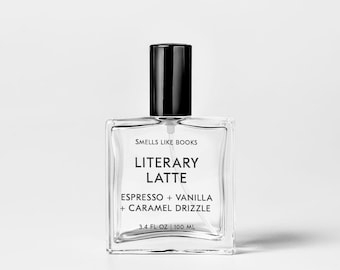 LITERARY LATTE Fine Fragrance Spray | Literary Inspired Perfume/Cologne for Book Lovers