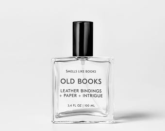 OLD BOOKS Fine Fragrance Spray | Literary Inspired Perfume/Cologne for Book Lovers