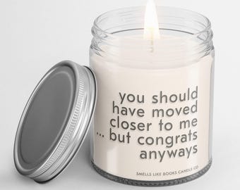 New Home Gift| House Warming Gift| Congratulations Gift| Funny Candle| New House Decor| New Home Candle| Moving Gift| House Warming party