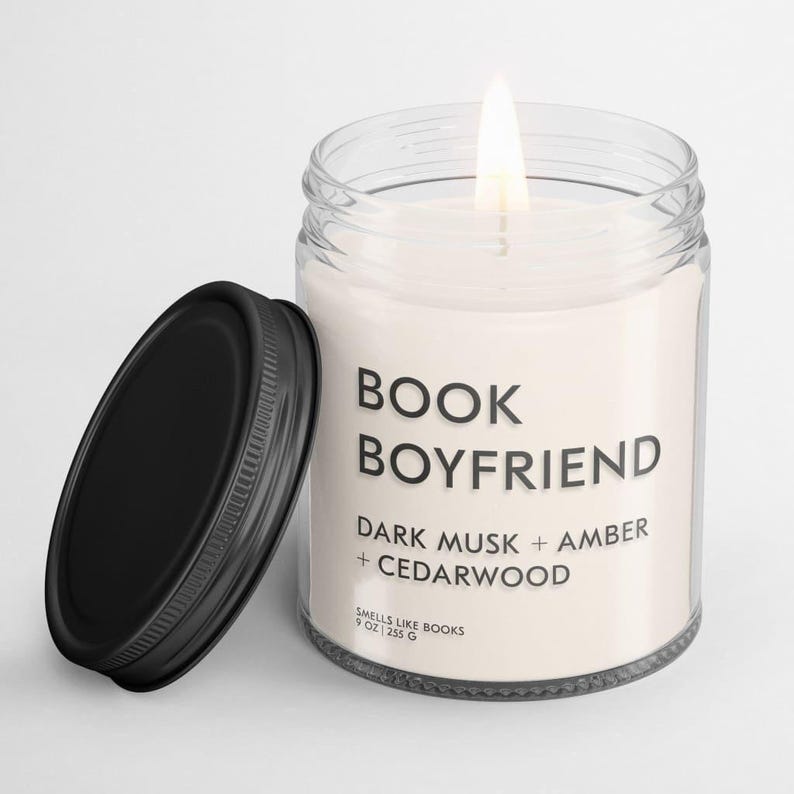 RHYSAND Scented Candle | Literary Inspired Soy Vegan Candle for Book Lovers image 8