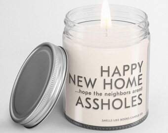 Regalo para casa nueva/Regalo de inauguración de casa/Regalo de felicitaciones/Vela divertida/Decoración para casa nueva/Vela para casa nueva/Regalo de mudanza/Fiesta de inauguración de casa