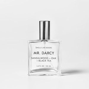 MR. DARCY perfume, Pride and Prejudice Perfume, Book Lover Perfume, Book Perfume, Literary Perfume, Book Inspired Perfume, Book Perfume