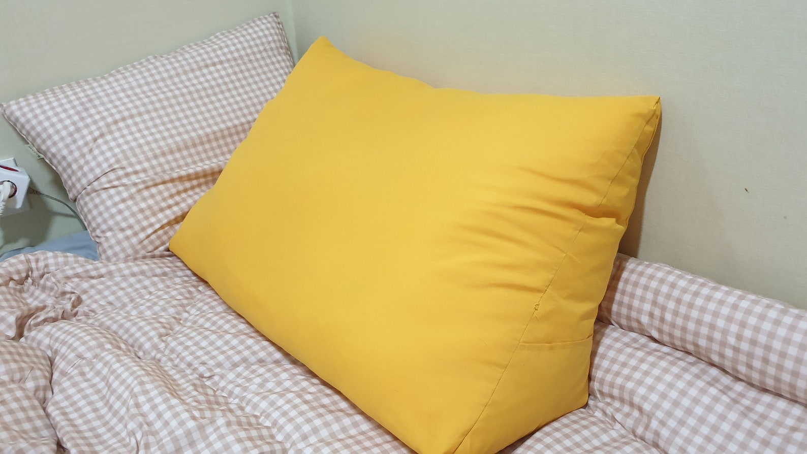 Bed Wedge Pillow Triangle Back Pillow PDF Sewing Pattern Etsy