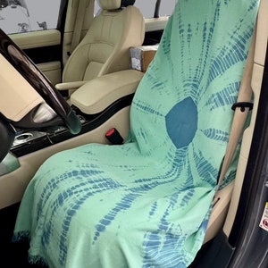 Car Seat Cover--Yoga Towel for Your Car--Adjustable, Washable--Free Shipping!  Fun Patterns and Colors!