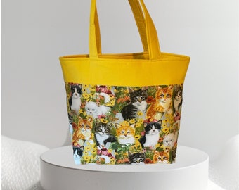 Yellow Cat Bag