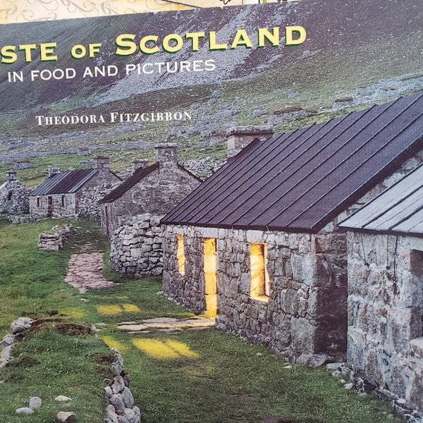 Vintage Cookbooks by Theodora FitzGibbon - Taste of Wales, Scotland, Ireland and Paris Hardback and Paperback First Printings!