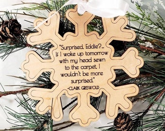 Clark Griswold Quote Ornament: Funny Christmas Vacation Decor