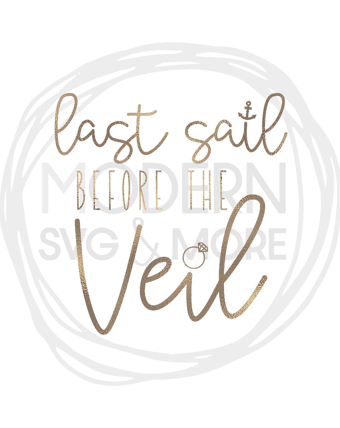 Last Sail Before the Veil SVG Bachelorette Vinyl Cutting File | Etsy