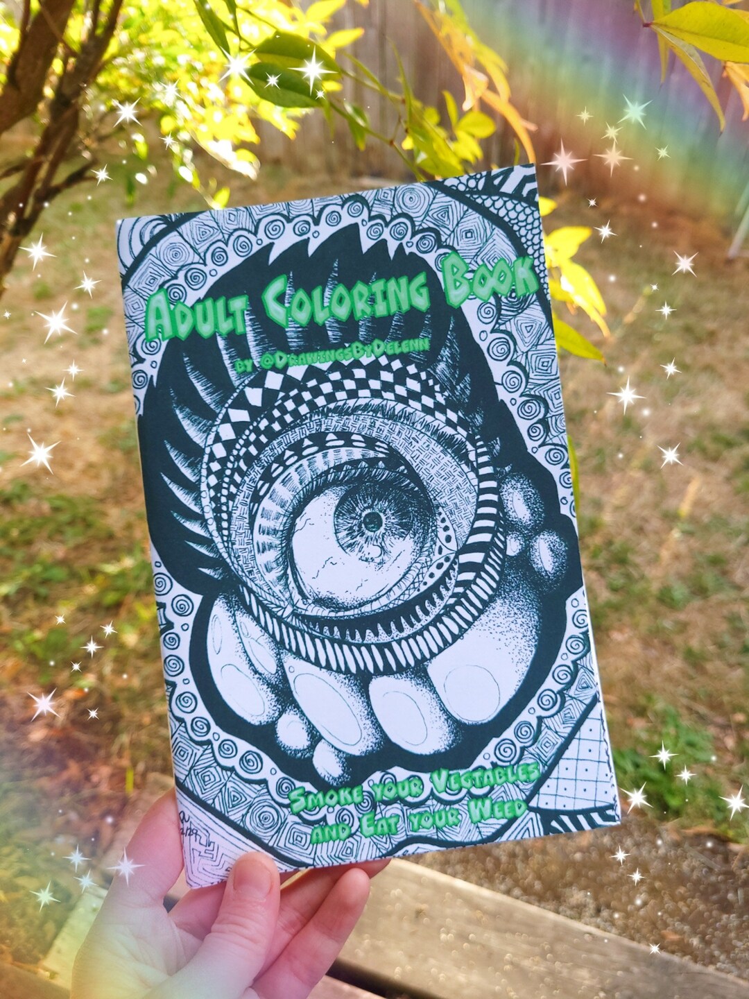 Trippy Adult Coloring Book, Activity Book, Fun Psychedelic Adult Art